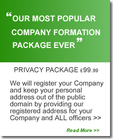 Company Formation Privacy Package